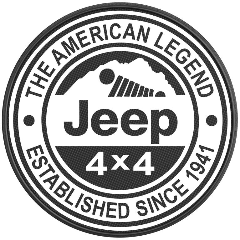 Jeep Life Tire Covers Made in The USA Tire Covers Four Wheel Covers